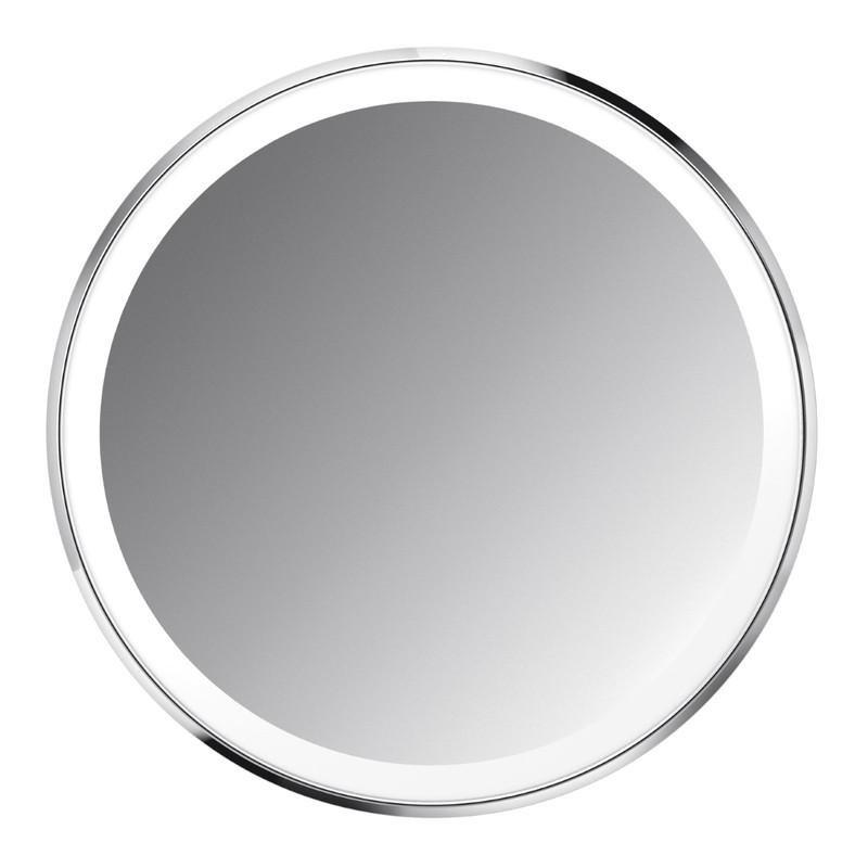 Simple Human Sensor Compact Mirror Stainless Steel (10 cm), , large image number 1