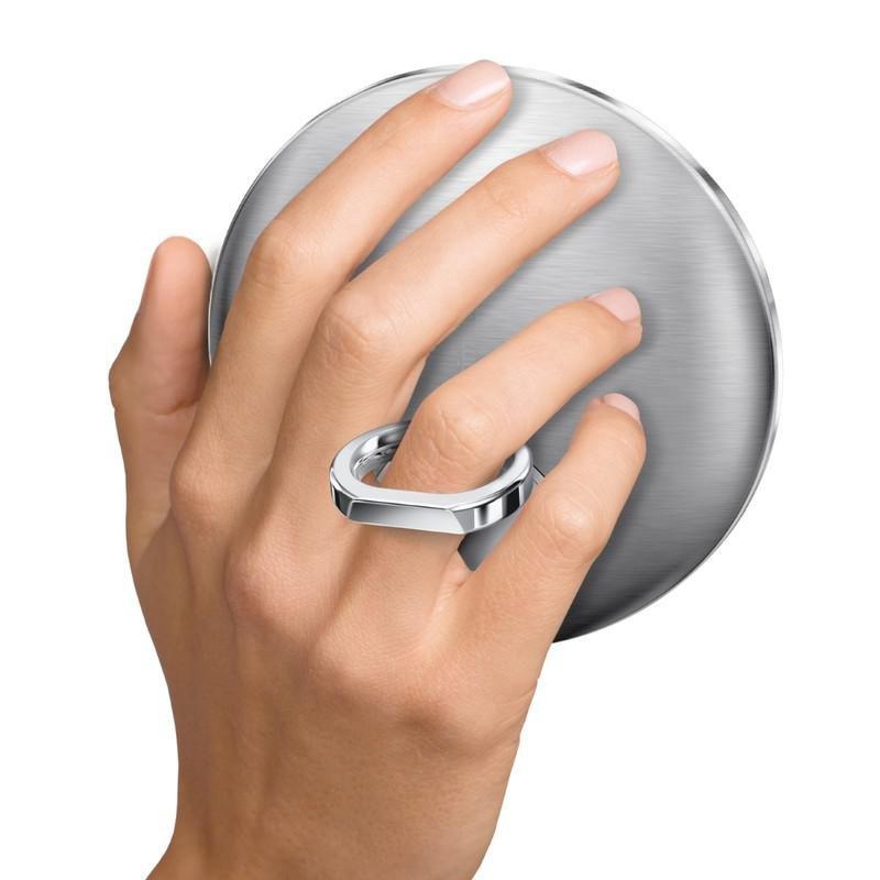 Simple Human Sensor Compact Mirror Stainless Steel (10 cm), , large image number 5