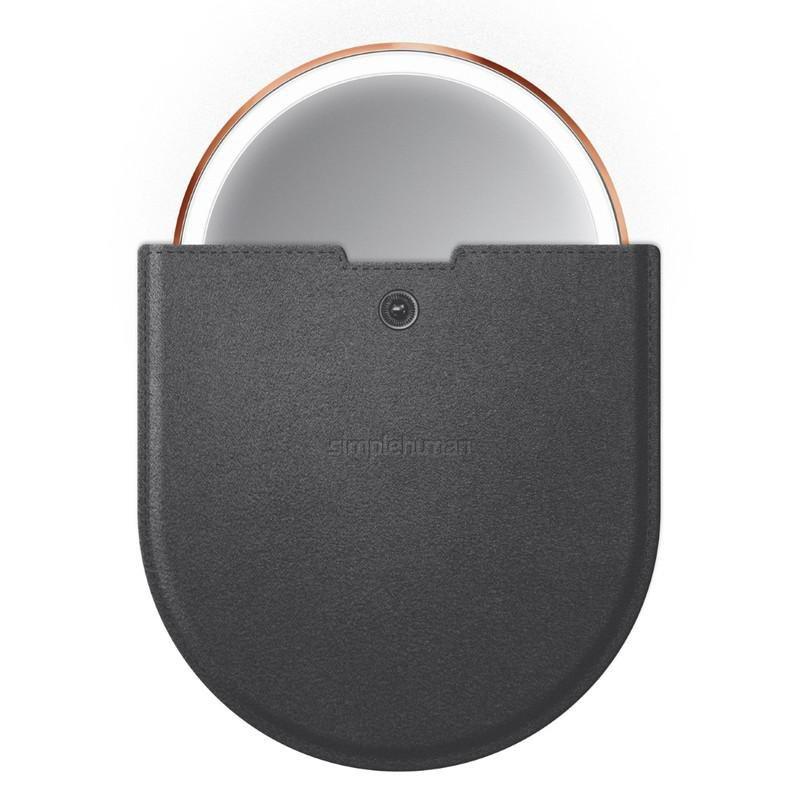Simple Human Sensor Compact Mirror Rose Gold (10 cm), , large image number 1