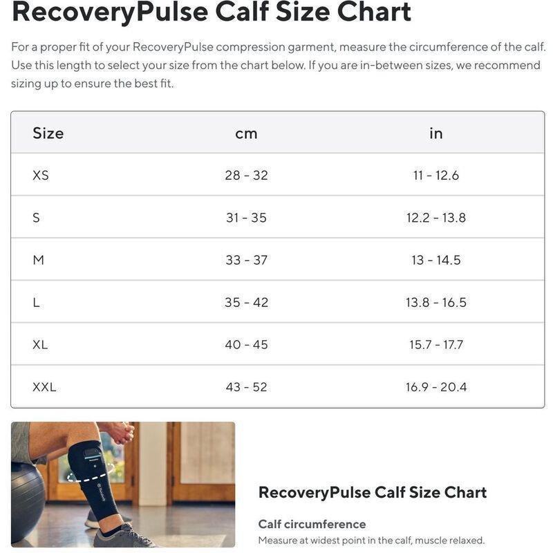 Therabody RecoveryPulse Calf (Single) Compression System - Medium, , large image number 4
