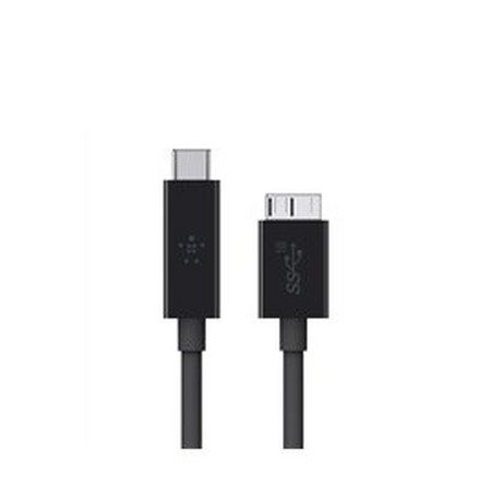 BELKIN - Belkin 3.1 USB-B To USB-C Cable 3Ft