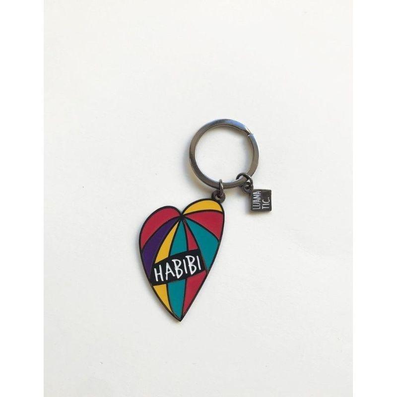 Luanatic Habibi Dark Silver Keychain, , large image number 0