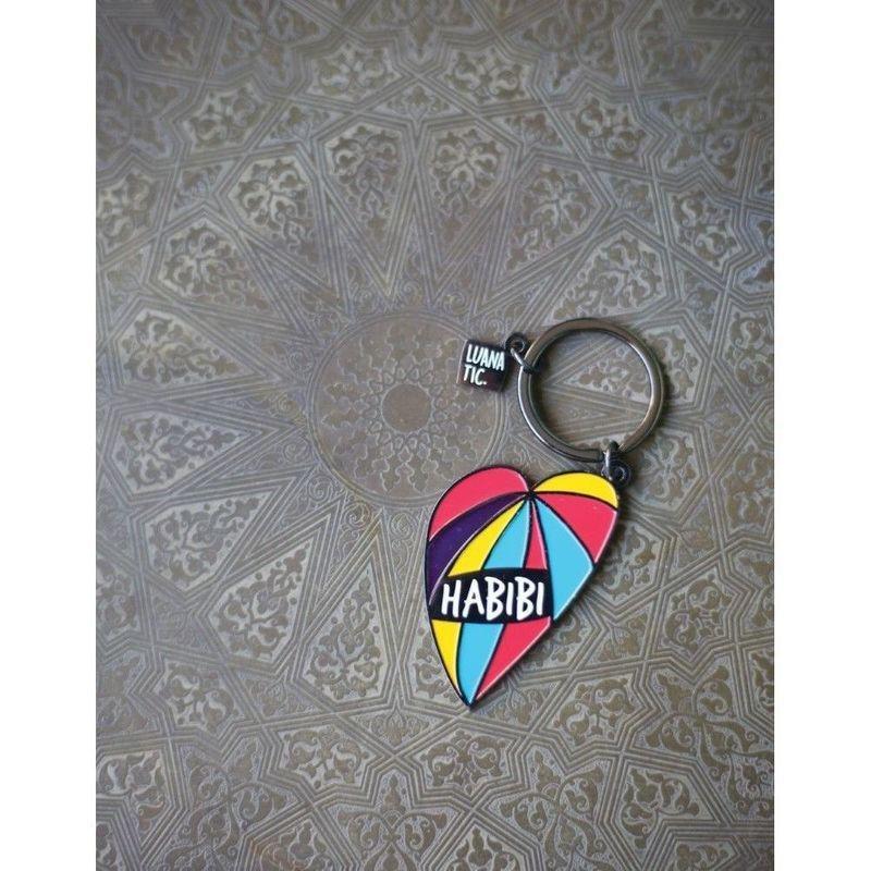 Luanatic Habibi Dark Silver Keychain, , large image number 1