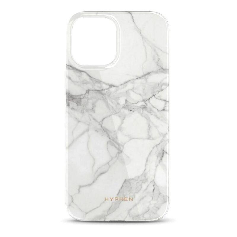 Hyphen LUXE iPhone 13 Pro Max Marble Case, Black