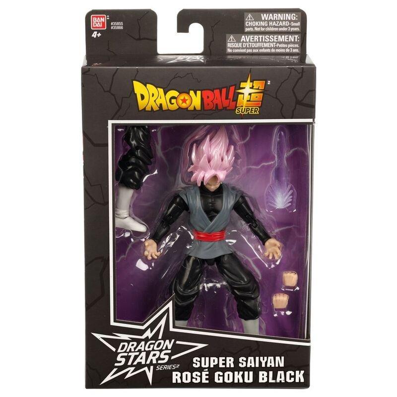 Bandai Dragon Ball Super Dragon Stars Super Saiyan Rose Goku Black Action Figure 6.5 Inch, , large image number 1