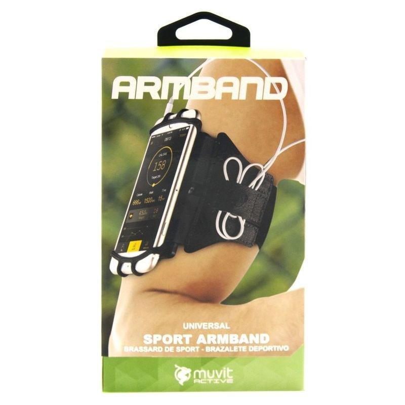 Muvit Active Universal Armband Black for Smartphones up to 6-Inch, , large image number 3