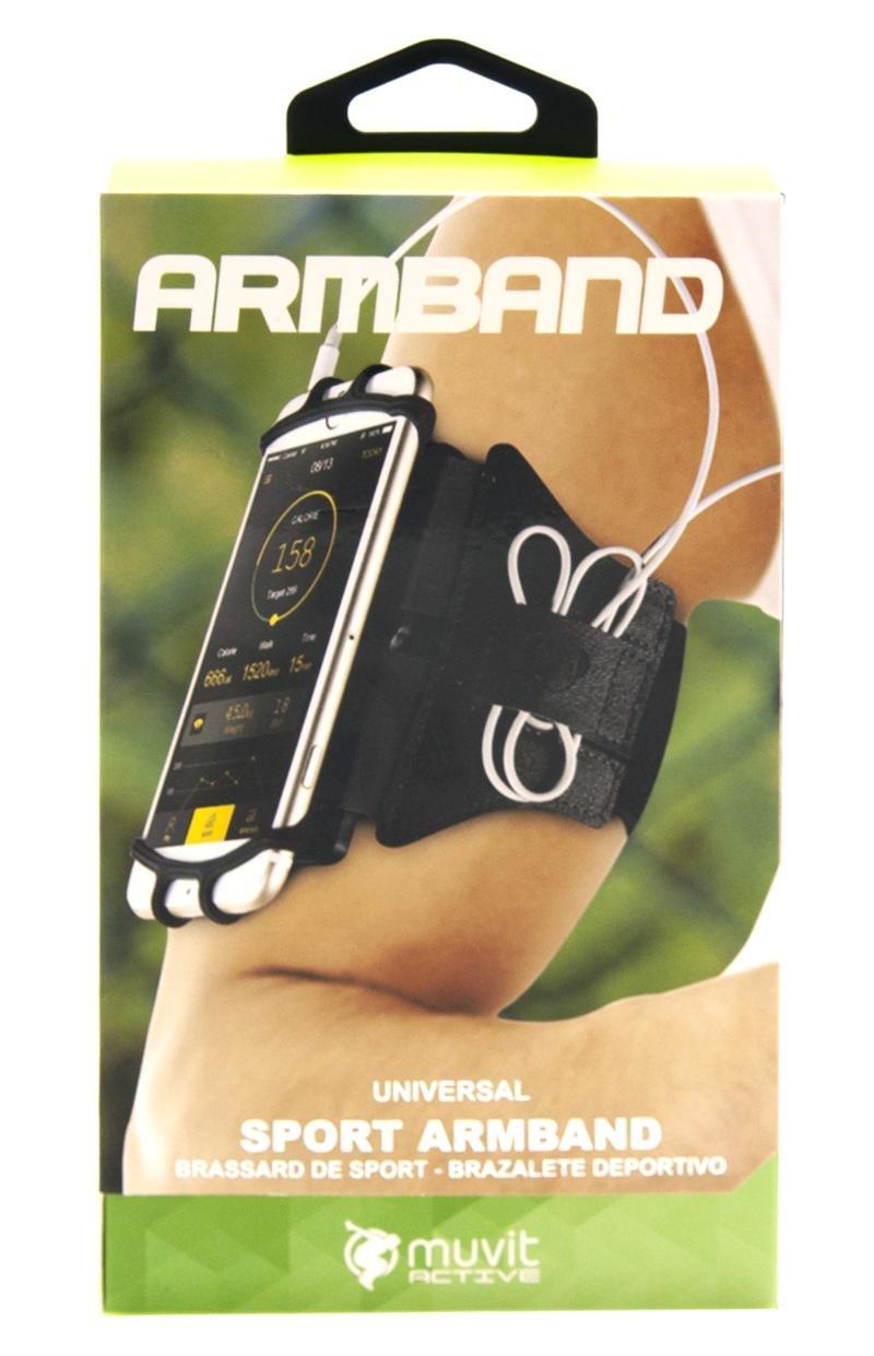 Muvit Active Universal Armband Black for Smartphones up to 6-Inch, , large image number 4