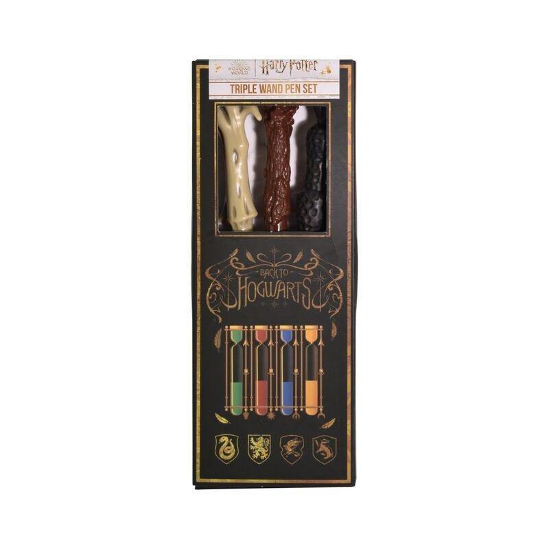 Blue Sky Designs Harry Potter Triple Wand Pen Set (Set of 3), , large image number 0