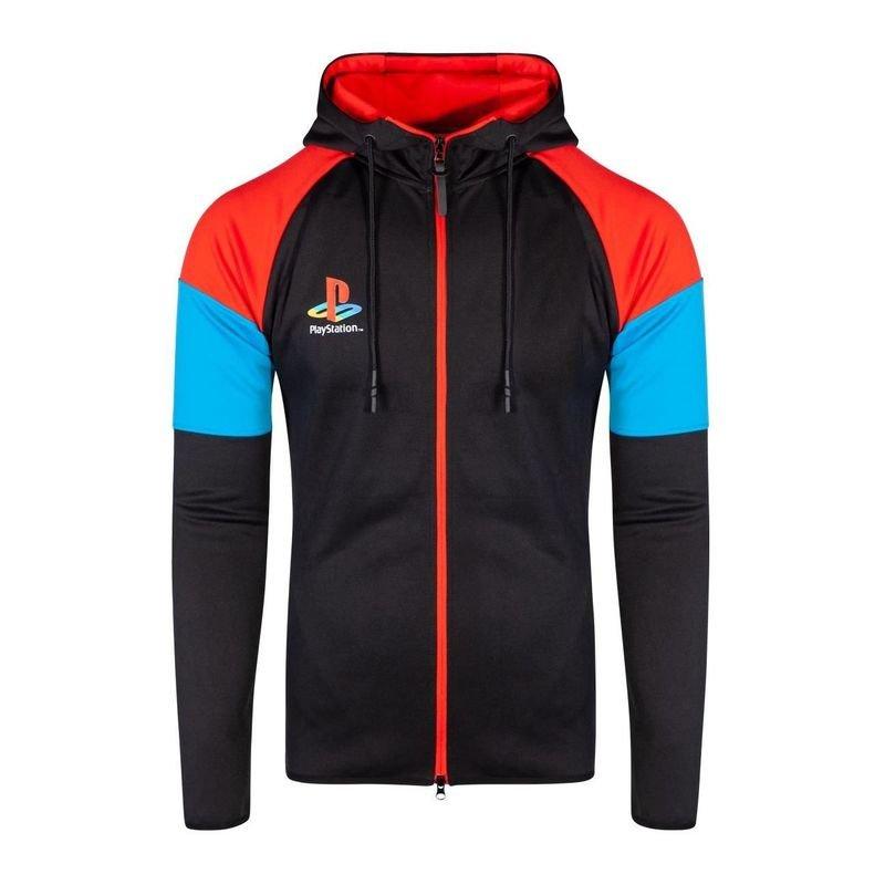 Playstation Color Zipper Men'S Hoodie Black, BLK, large image number 0