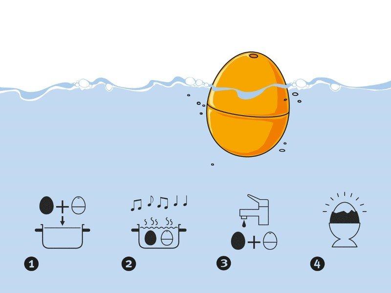 BeepEgg Musical Egg Timer No.6 Sirene, , large image number 1
