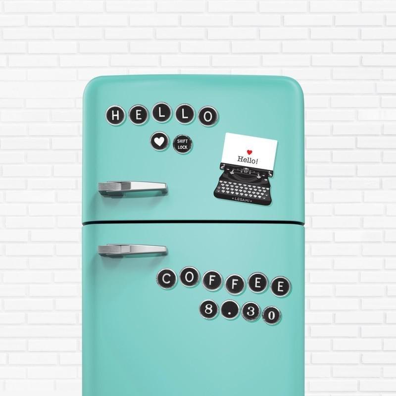 Legami Something To Write Magnetic Letters Typewriter, , large image number 3