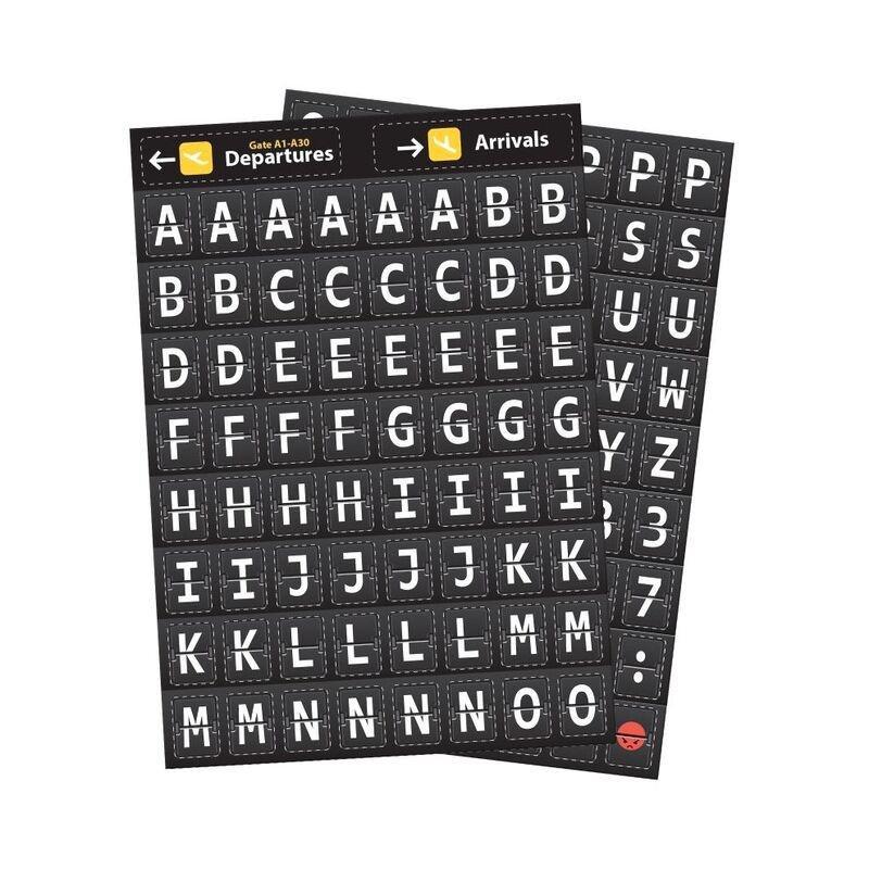 Legami Something To Write Magnetic Letters Airport, , large image number 0