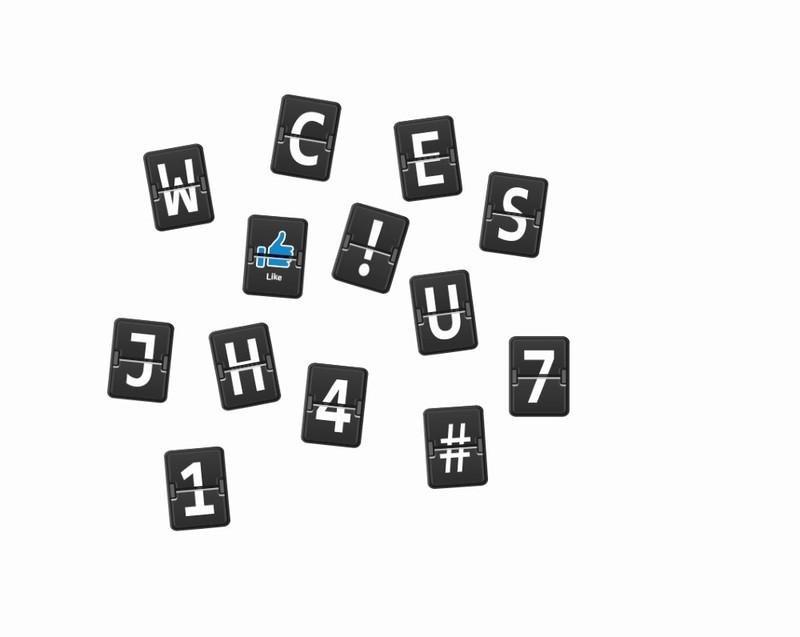 Legami Something To Write Magnetic Letters Airport, , large image number 2