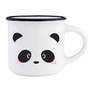 LEGAMI - Legami Espresso for Two - Porelain Coffee Mugs 50 ml - Panda (Set of 2)