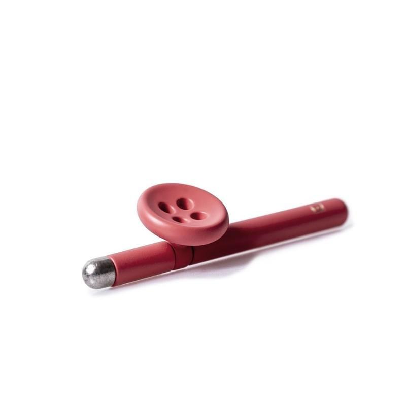 Forever Boutonniere Satinato Rosso Corallo Coral Pen, , large image number 0