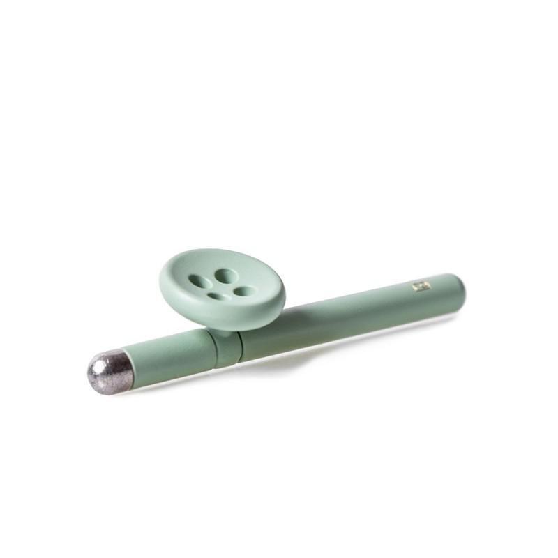 Forever Boutonniere Satinato Verde Salvia Sage Green Pen, , large image number 0