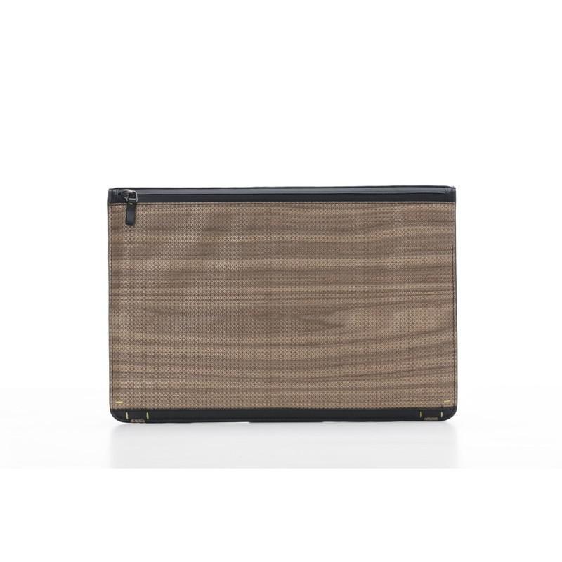 Pininfarina Folio Messenger Bag with Shoulder Strap Walnut, , large image number 4