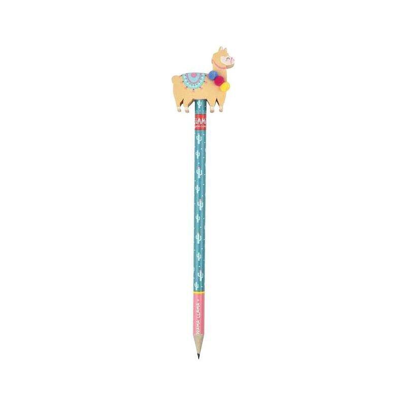 Legami No Drama Llama Pencil With Eraser - Beige, , large image number 0