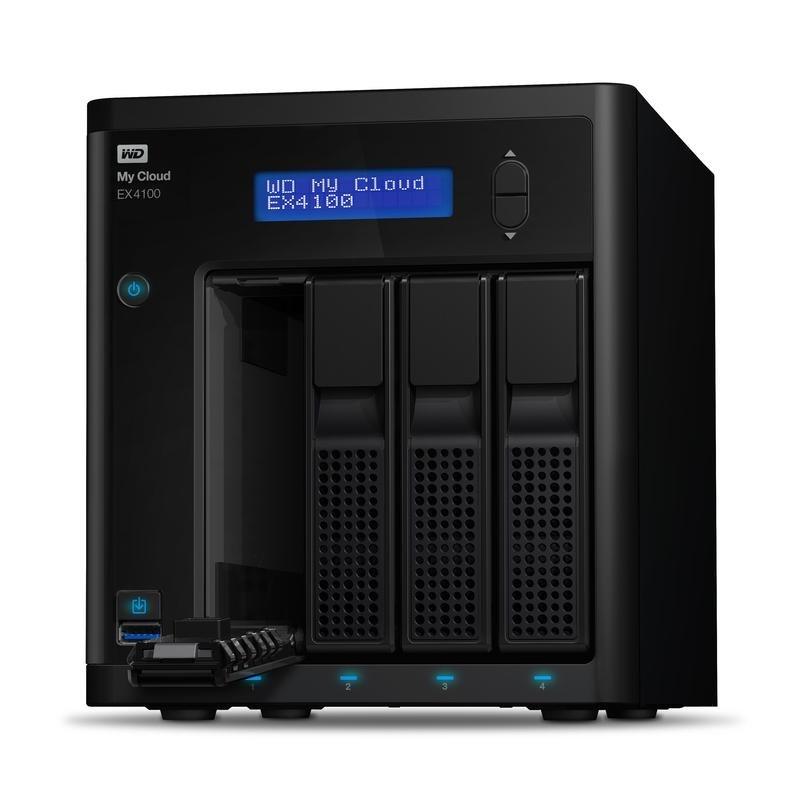 Western Digital My Cloud EX4100 Ethernet LAN Desktop Black NAS, , large image number 7