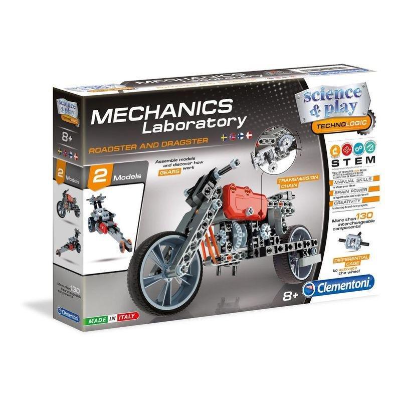 Clementoni Mech Lab Roadster & Dragster, , large image number 0