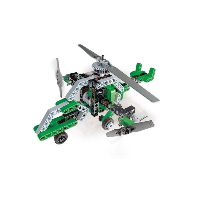 Clementoni Mech Lab Copter & Fanboat, , large image number 2