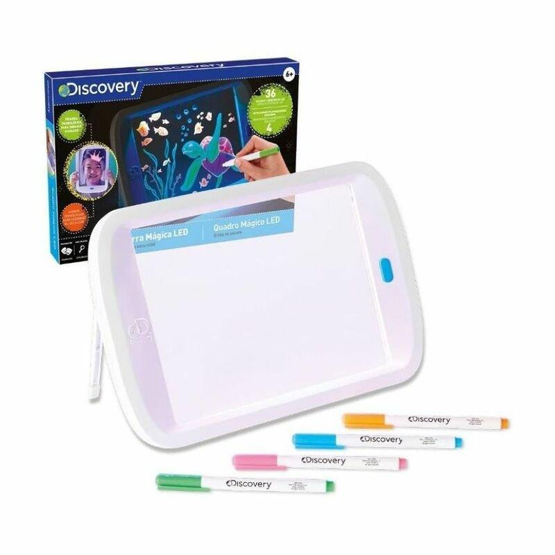 Discovery Toy Drawing Light Board Neon Glow, , large image number 0