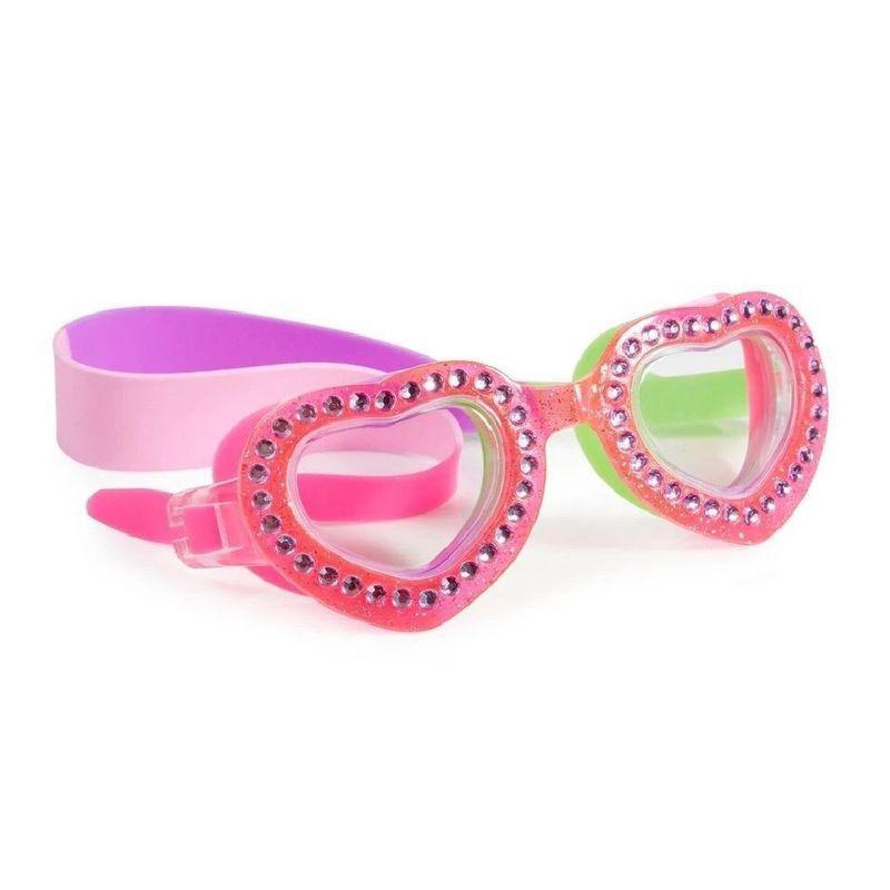 Bling2o Swimming Goggles Je T'Aime Punch Pink, , large image number 0