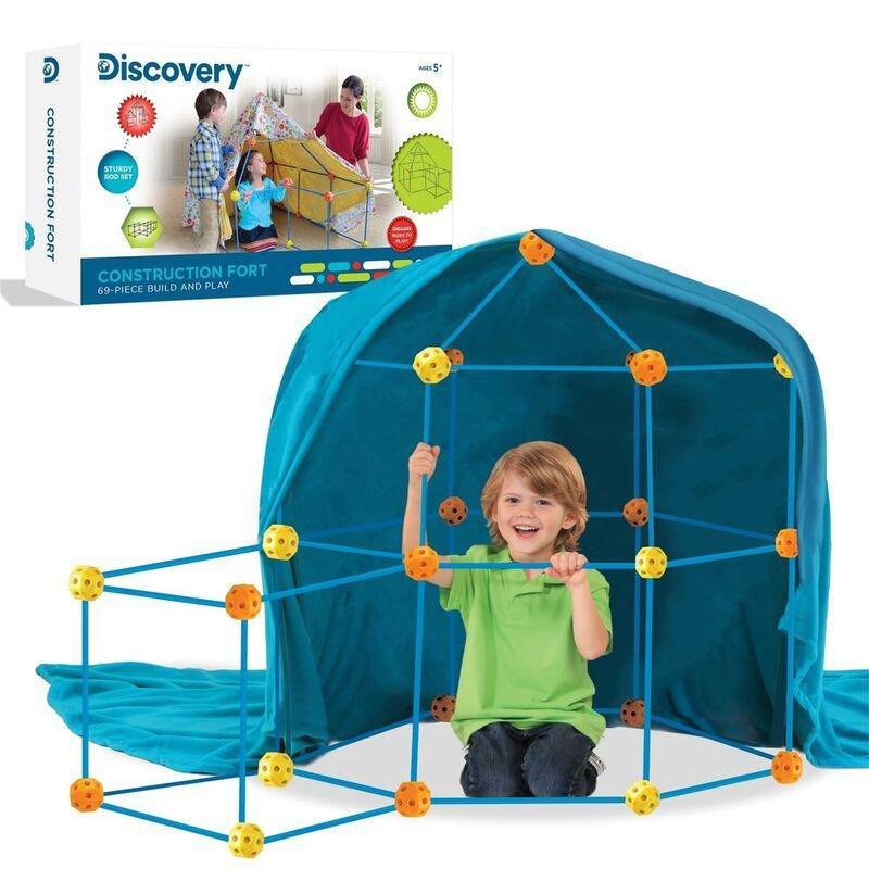 Discovery Construction Fort 69 Piece Building Set, , large image number 0