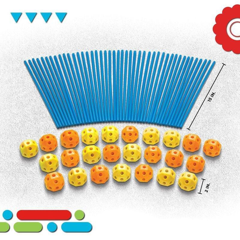 Discovery Construction Fort 69 Piece Building Set, , large image number 4