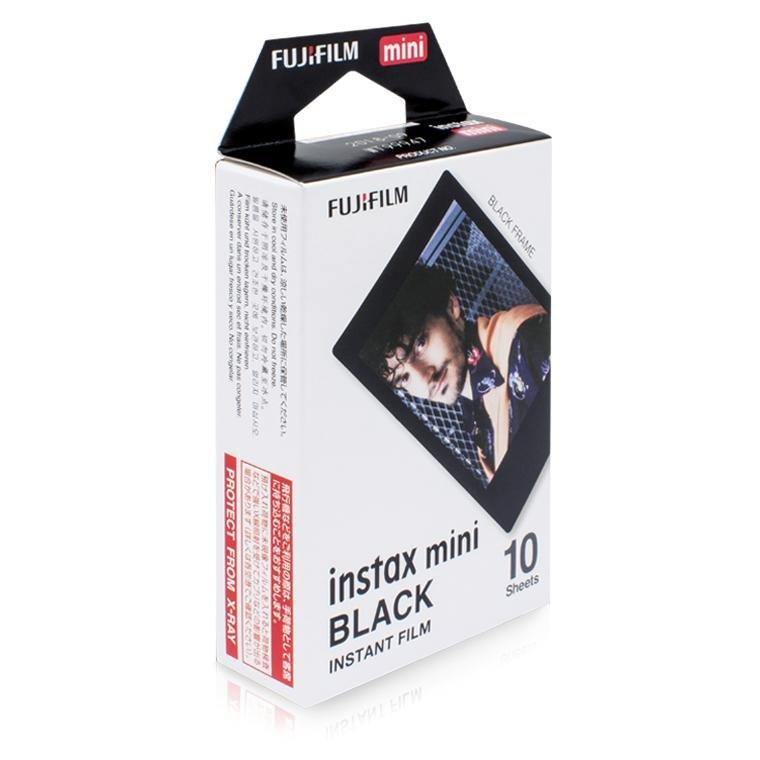 Fujifilm instax mini Black Instant Film (10 Sheets), , large image number 0