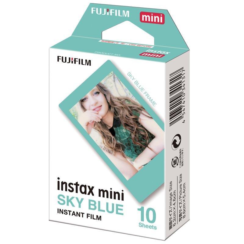Fujifilm instax mini Sky Blue Instant Film (10 Sheets), , large image number 1