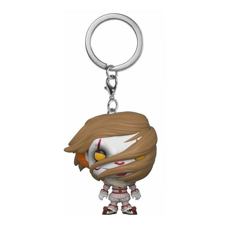 Funko Pocket Pop It S2 Pennywise with Wig Vinyl Keychain, , large image number 0