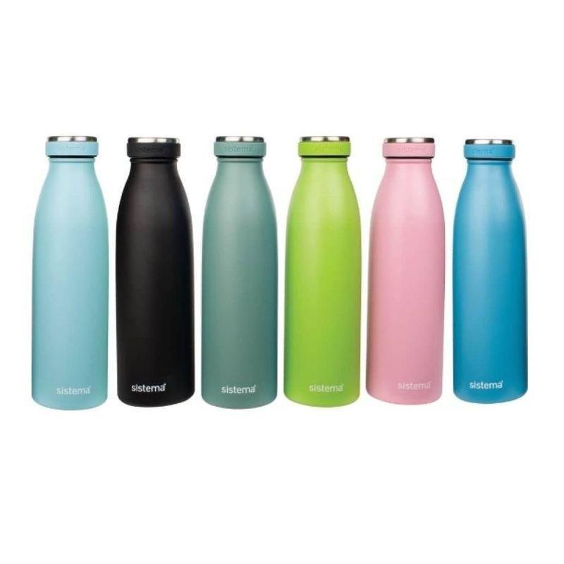 Sistema 500ml Stainless Steel Bottle, , large image number 0