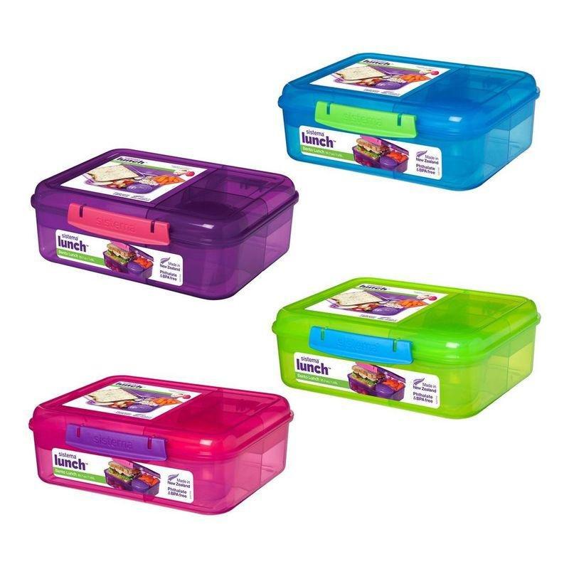 Sistema To Go Bento Cube Pink - 1 ea