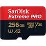 SANDISK - SanDisk Extreme Pro 256GB microSDXC Class 10 Memory Card