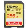 SANDISK - SanDisk Exrteme 256GB SDXC Class 10 UHS-I Memory Card