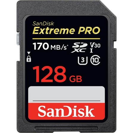 SANDISK - SanDisk Exrteme PRO 128GB SDXC Class 10 UHS-I Memory Card