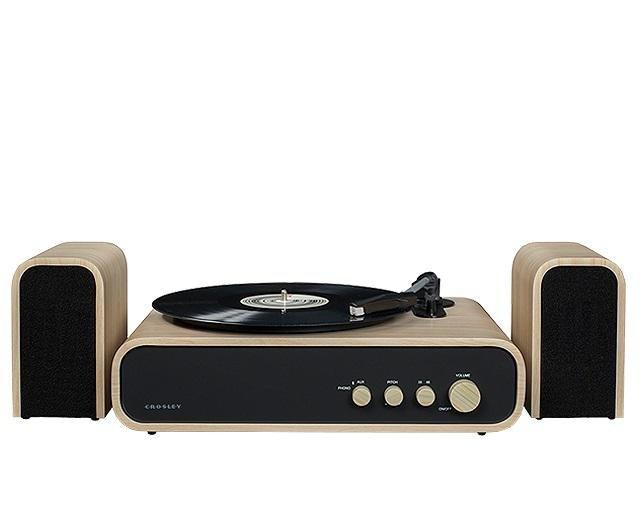 Crosley Gig Turntable with Speakers (Pair) - Natural, , large image number 0