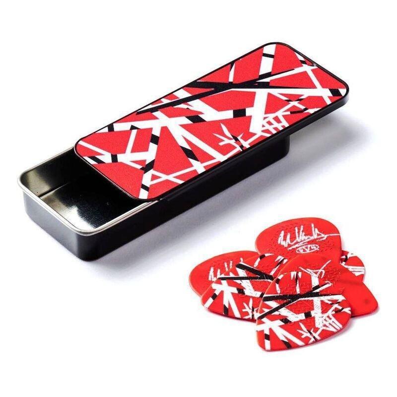 Dunlop EVHPT02 Eddie Van Halen Tin Pick - 6 Picks Per Pack, , large image number 0