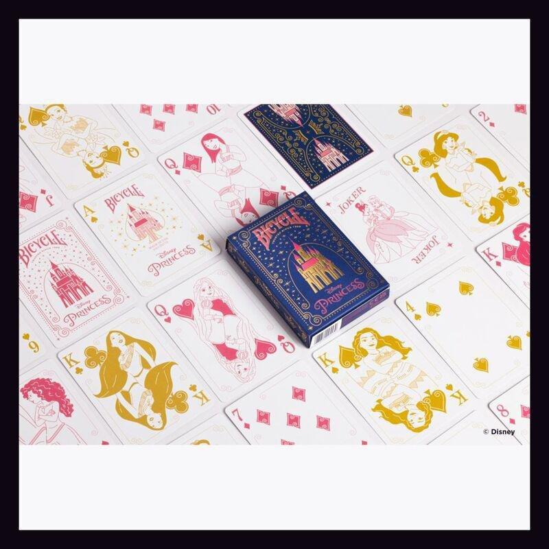 Bicycle Playing Cards Disney Princess (Assorted - Includes 1) (Pink/Navy), , large image number 4