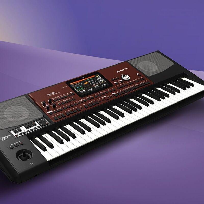 Korg PA700 Oriental 61-Key Arranger Workstation Keyboard - Black, , large image number 1