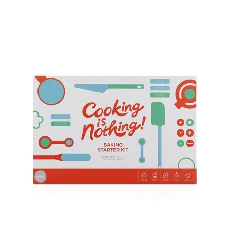 COOKING IS NOTHING - Baking Kit Beige Cooking Is Nothing