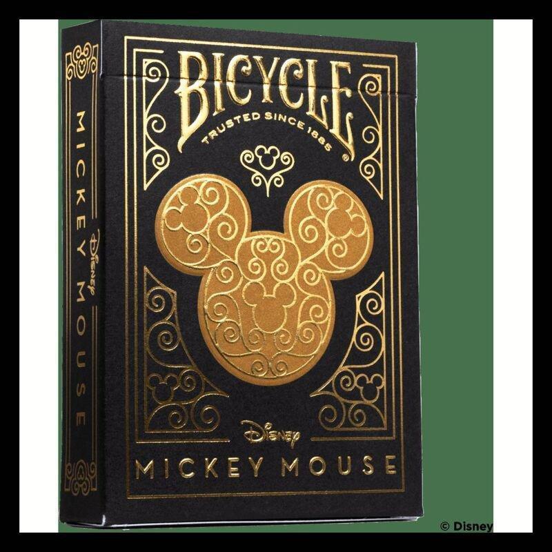 Bicycle Playing Cards Disney Black & Gold Mickey, , medium