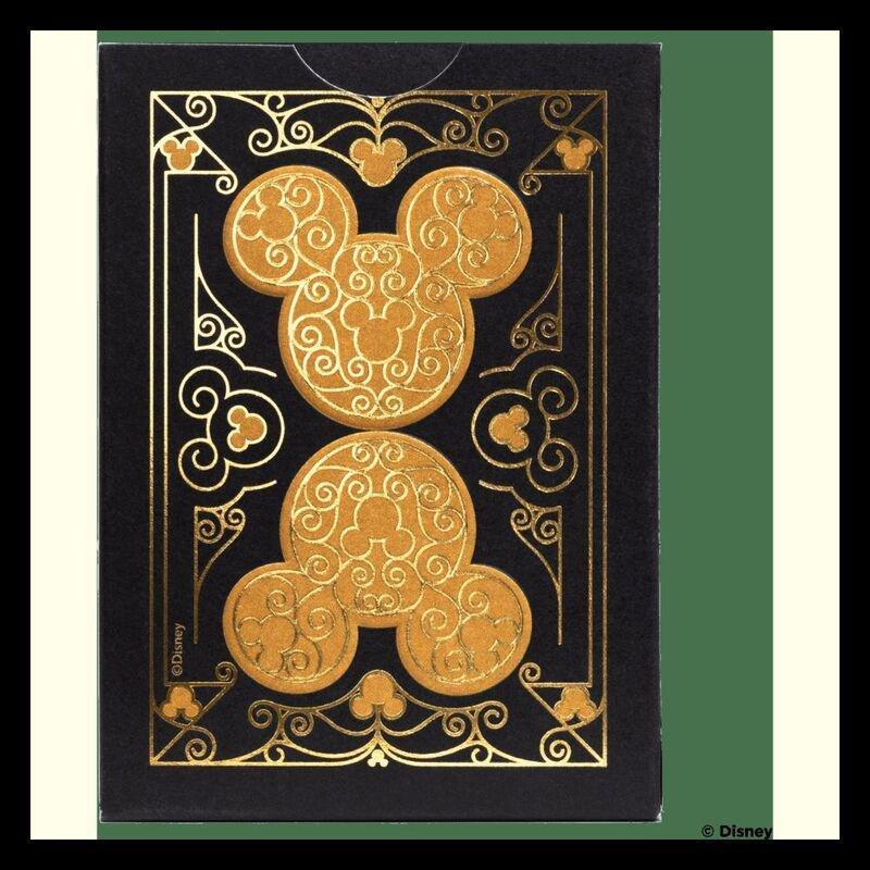 Bicycle Playing Cards Disney Black & Gold Mickey, , large image number 1