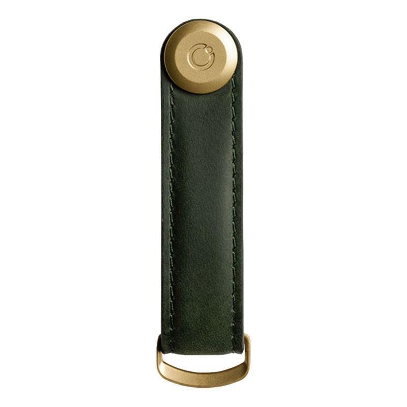 Orbitkey Crazy Horse Leather Forest Green Keychain, , large image number 1