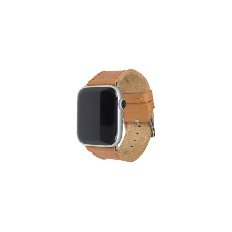 dbramante1992 Copenhagen Watch Strap Dark Saddle Brown Silver for Apple Watch 42/44mm, , large image number 2