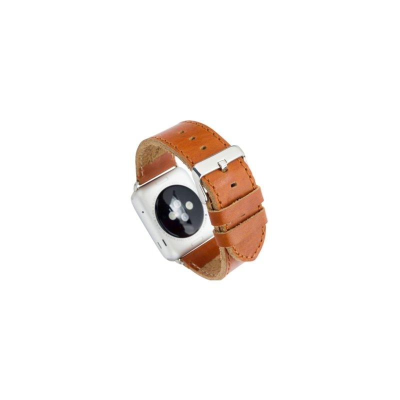 dbramante1992 Copenhagen Watch Strap Dark Saddle Brown Silver for Apple Watch 42/44mm, , large image number 7