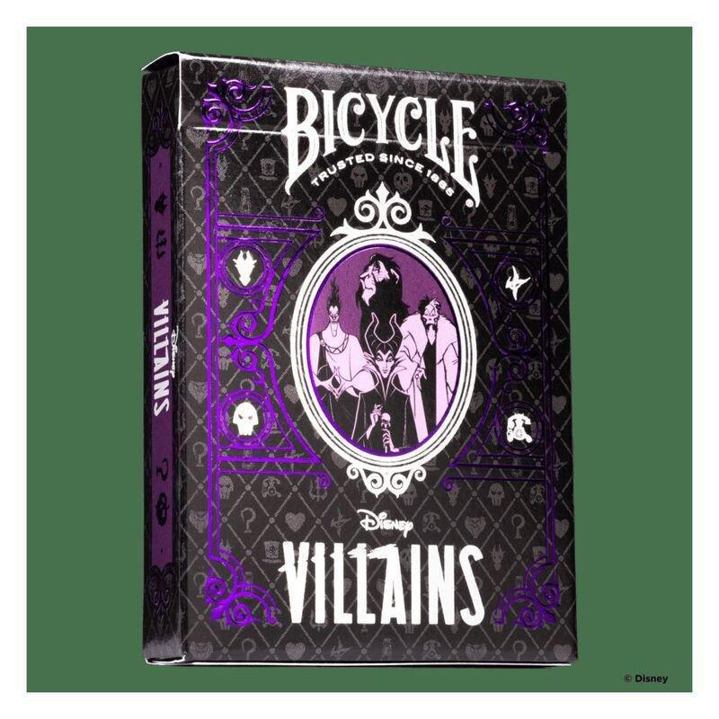 Bicycle Playing Cards Disney Villains (Assorted - Includes 1) (Green/Purple), , large image number 2