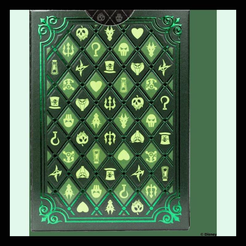 Bicycle Playing Cards Disney Villains (Assorted - Includes 1) (Green/Purple), , large image number 3