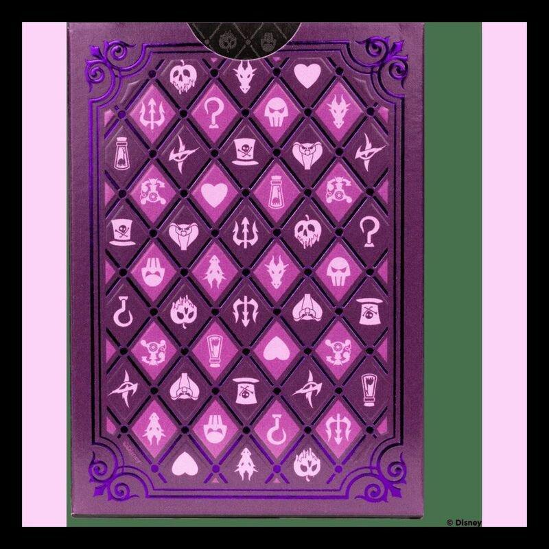 Bicycle Playing Cards Disney Villains (Assorted - Includes 1) (Green/Purple), , large image number 4
